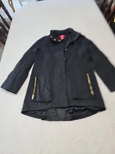 Ciao Milano Tess Navy Black Damen Regenmantel Jacke CM Medium Neu Europa - Bild 1 von 5