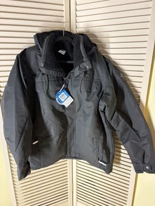 Giacca uomo Columbia South Canyon foderata nera XL NUOVA CON ETICHETTA #4a1 - Foto 1 di 7