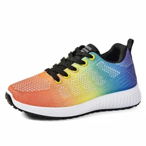 Women's and Girls' Shoes Sports Shoes Tennis Walking Running Gym Shoes Multicolo - Picture 1 of 7