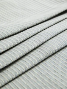 John Lewis Herringbone Stripe Blue grey 2.2m RRP £25m - Picture 1 of 7
