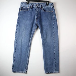 Levi Strauss Men's 506 Straight Leg Washed Denim 34x29 - Picture 1 of 9