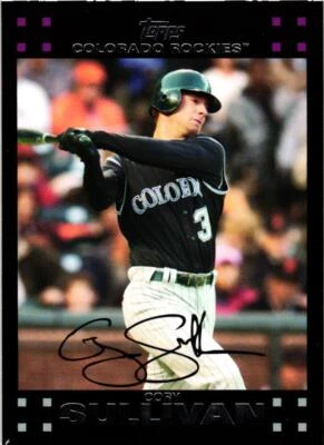 2007 Topps #205 Cory Sullivan - Image 1 of 2