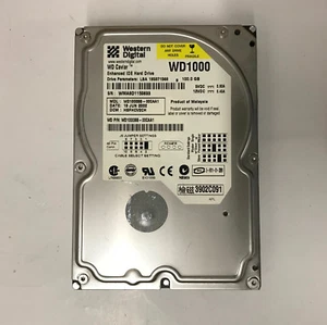 Western Digital Caviar WD1000BB-00CAA1/0 100 GB IDE 3.5" Hard Drive - Picture 1 of 2