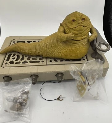Juego Star Wars JABBA the HUTT Throne 1983 100 % bolsas selladas completo MK6 Foto 1 de 4
