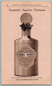 1889 Mabel Sweet Perfume Vennard & Company Print Ad - Picture 1 of 2