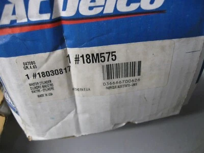 ACDelco Gold Brake Master Cylinders 18030817 Mazda MPV ? - Image 1 of 3