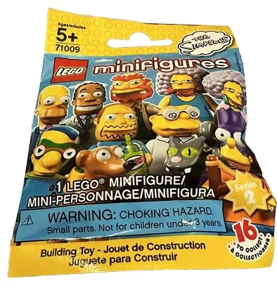 New, Factory Sealed LEGO Simpsons Minifigures Series 2 (71009) From 2015 - image 1 of 3