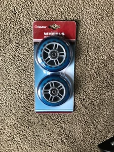 Genuine Razor A2 Kick Scooter Replacement Wheels (Blue) - Picture 1 of 2