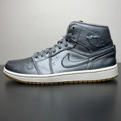 Size 10.5 - Jordan 1 Mid Nouveau Cool Grey 2014 - Image 1 of 4