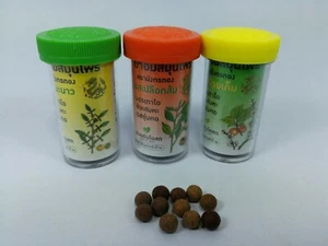 3pc Thai Lozenges Flavor Herbal Anti Sore Breeze Cough Lozenge Fresh Beads Mouth - Picture 1 of 8