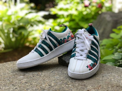 K-Swiss x Jen Bartel Classic VN Collaboration Sneakers 2020 Women's Size 8 - Image 1 of 4