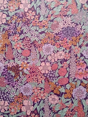 Remnant CIARA H - floral - Liberty of London Tana Lawn cotton  33 x 30 cm - Image 1 of 3