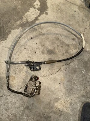 1994 Yz250 Front Brake Caliper Lever Brake Line  Foto 1 de 4