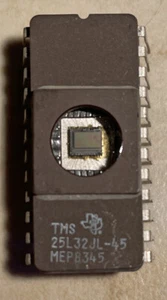 T.I. TMS25L32JL-45 25L32 32K EPROM - UV Eraseable - Picture 1 of 1