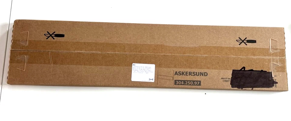 IKEA ASKERSUND Cajón Frontal Marrón Oscuro Efecto Ceniza 18x5" Nuevo 304.250.97 Foto 1 de 4