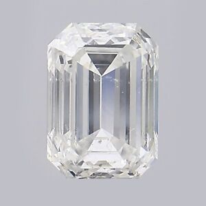 IGI CERTIFIED 1.50ct H/SI2 Clarity Emerald Cut Natural Diamond For Wedding Ring