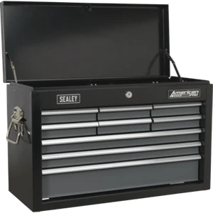 Sealey American Pro 9 Drawer Tool Chest Black / Grey - Picture 1 of 5