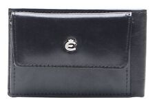 Esquire Toscana Mini Wallet Geldbörse Black schwarz Neu