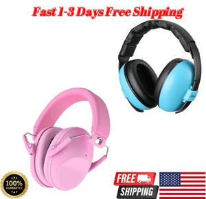 Protection Ear Baby Noise Hearing Muffs Kids Cancelling Earmuffs Headphones-2PCS - Picture 1 of 8