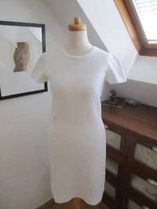 CLAUDIA SCHIFFER FOR IRIS VON ARNIM KLEID STRICK - SCHNEEWEISS - S - TOP! - Bild 1 von 11