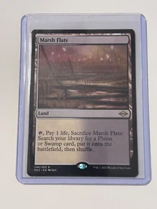 MTG Modern Horizons 2 #248 Marsh Flats+5 pullbox pulls - Picture 1 of 2