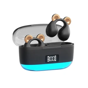 Pink Girl Comfort Wireless InEar Earbud Ear Clip Directional Conduction earphone - Picture 1 of 20