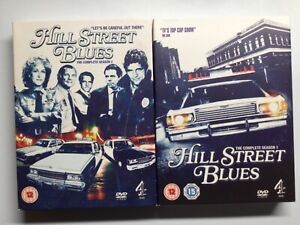 HILL STREET BLUES DVD,COMPLETE SERIES 1 & 2,REG 2,EXCELLENT CONDITION 