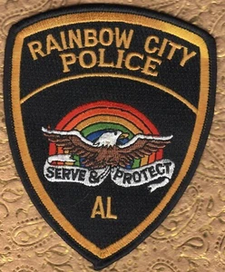Rainbow City Alabama Polizei Schulteraufnäher - Bild 1 von 2