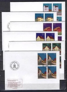Liechtenstein D36 FDC 1978 Buildings Vaduz Mauren Balzers - Picture 1 of 1