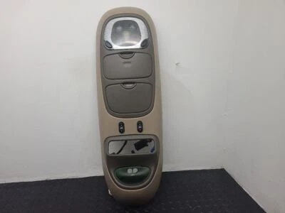 Consola de techo Ford Excursion 00-01 con computadora de viaje bronceada OEM YC3Z-78519A70-CAC Foto 1 de 4