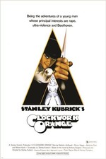 stanley kubrick's A CLOCKWORK ORANGE movie poster 24X36 COUNTER CULTURE hot