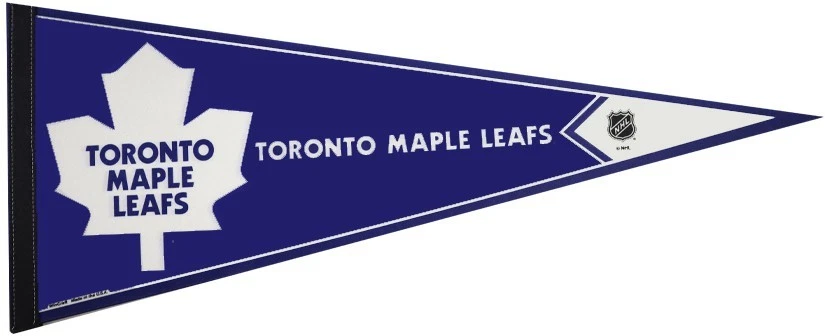 Banderín de fieltro Wincraft Toronto Maple Leafs sello NHL 12 X 30 Foto 1 de 1