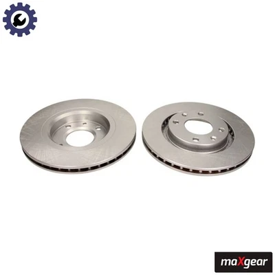 2x BRAKE DISC 19-0806MAX FOR PEUGEOT PARTNER/Box/Body/MPV/TEPEE/ORIGIN 1007 1.0L - Image 1 of 4