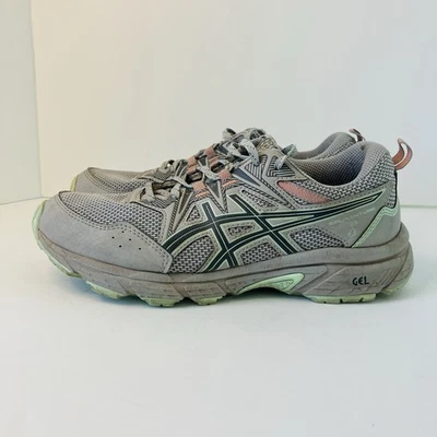 Zapatos para correr para mujer ASICS Gel-Venture 8 gris Piamonte/Metrópolis talla 9,5 W Foto 1 de 4