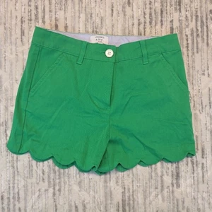 Crown And Ivy Kids Girls Shorts Scallop Leg Sz 10 - Picture 1 of 8