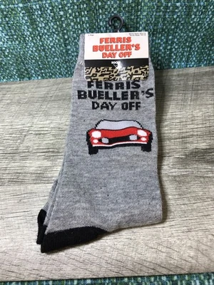 Novas meias Ferris Bueller's Day Off tamanho 6.5-12 - Imagem 1 de 4