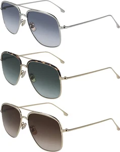Victoria Beckham Damen Navigator Sonnenbrille mit Zeiss Gläsern - VB200S - Italien - Bild 1 von 9