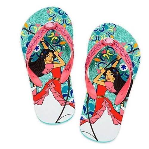 NUEVO CON ETIQUETAS Disney Store Elena of Avalor Chanclas Sandalias Zapatos Niñas Princesa  Foto 1 de 1