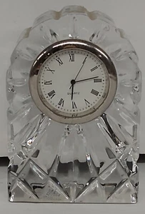 Clock Mantel Royal Limited Crystal 24% Full Lead Mini Clock Collection - Picture 1 of 5