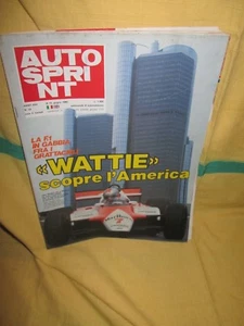 RIVISTA Automobilismo AUTOSPRINT 23 08/06 1982 WATSON MCLAREN FERRARI LAUDA - Picture 1 of 1