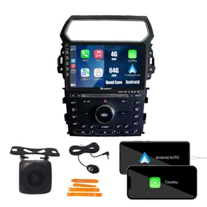 For Ford Explorer 2011-19 Carplay Android Car Stereo Radio GPS Navi WiFi 4+64G - Foto 1 di 15