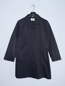 VOYAGE by MARINA RINALDI Womens Navy Lightweight Coat Jacket Size 25 - Picture 1 of 10