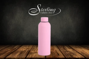 Thermosflasche aus Edelstahl 0,75l, rosa Trinkflasche Thermoskanne TOP - Bild 1 von 2