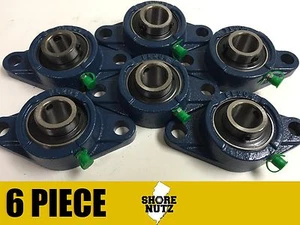 (6 PIECES) 1-1/2" 2 Bolt Flange Bearing, UCFL208-24 UCFL208 - Picture 1 of 1