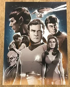 Star Trek "Di cosa sono fatte le bambine" mini stampa di Mark Reihill - Foto 1 di 1