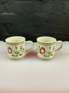 2 x Johnson Brothers Farmhouse Kitchen Flower Bud Tankard Mugs 3 Sets New - Picture 1 of 3