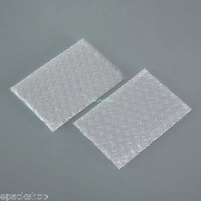20 Clear Plastic Bubble Cushioning Packing Pouches Bag 6" x 8"_150 x 200mm - Image 1 of 4
