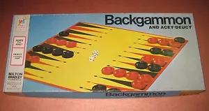Vintage 1973 Backgammon Acey-Deucy Game with Newspaper Article - Picture 1 of 1