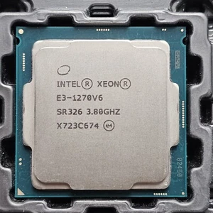 Intel Xeon E3-1270 V6 3.8GHz 4-Core 8MB LGA1151 72W SR326 CPU Processor - Picture 1 of 2
