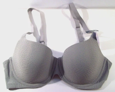 New Women's Hanes Comfort Flex Fit T-Shirt Bra Sz XXXL, Underwire, Gray - Image 1 of 4